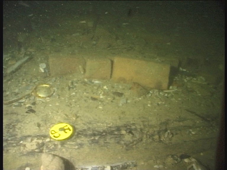 Control points used survey the wreck site (Image: Maarer) 